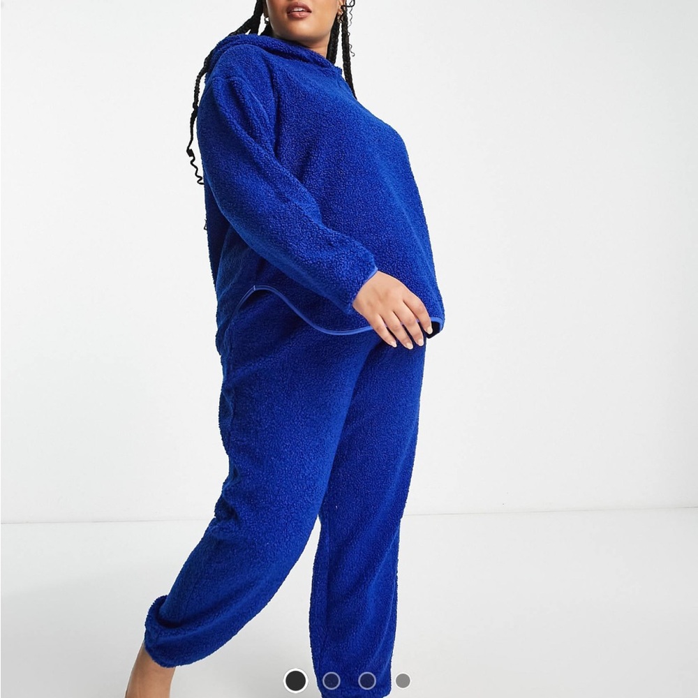 Lounge teddy borg hoodie & sweatpants set